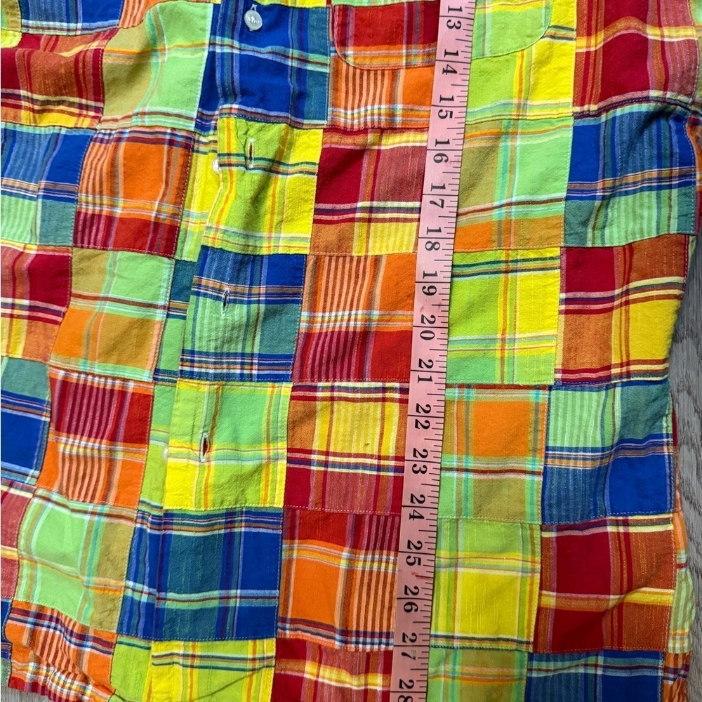 Polo Ralph Lauren Vibrant Multicolor Plaid Shirt - Picture 4 of 6